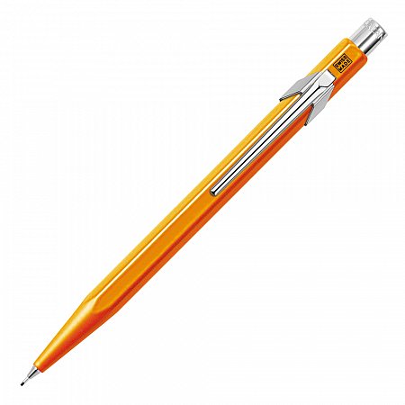 Caran dAche 849 Mechanical Pencil 0.7mm - Orange Fluo