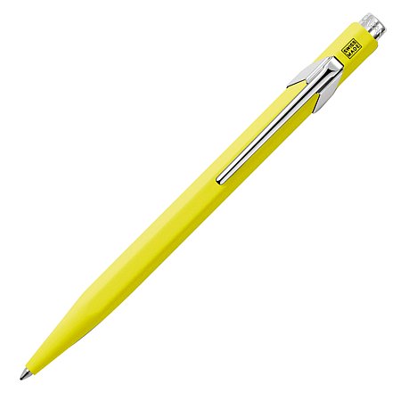 Caran dAche 849 Pop Line Ballpoint with case - Yellow Fluo