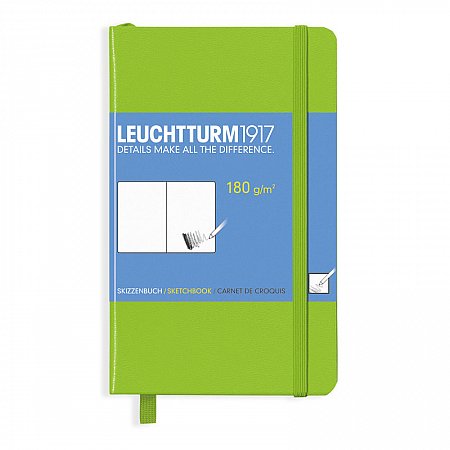 Leuchtturm1917 Sketchbook 180g A6 - lime green