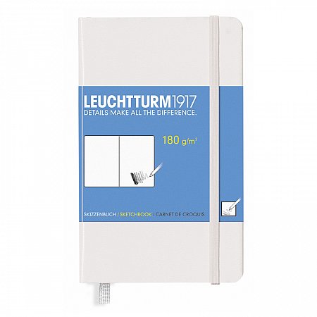 Leuchtturm1917 Sketchbook 180g A6 - white
