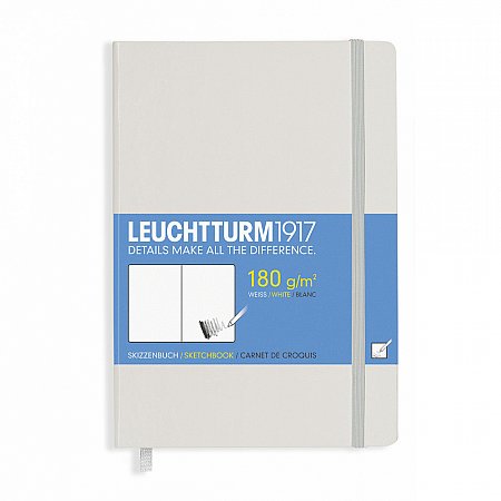 Leuchtturm1917 Sketchbook 180g A5 - white