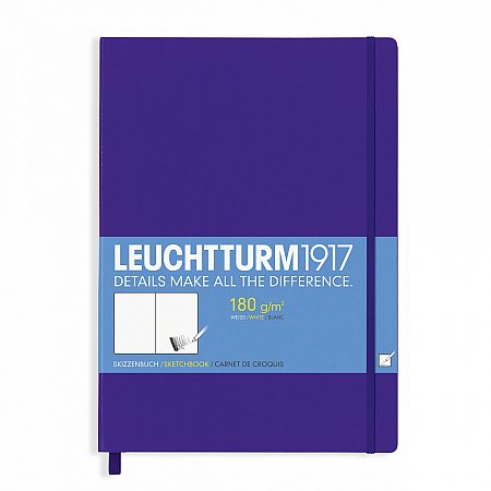 Leuchtturm1917 Sketchbook 180g A4 - violett
