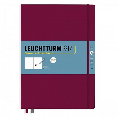 Leuchtturm1917 Sketchbook 150g A4 - Port red