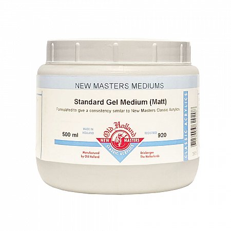 New Masters, 920 Standard Gel Medium Mat - 500ml