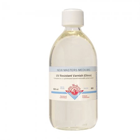 New Masters 980 UV Resistant Varnish 500ml - Gloss
