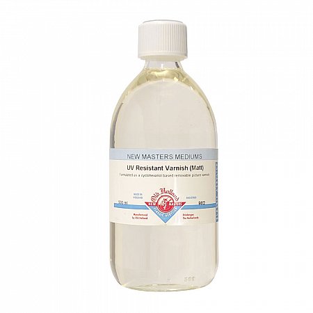 New Masters 982 UV Resistant Varnish 500ml - Matt