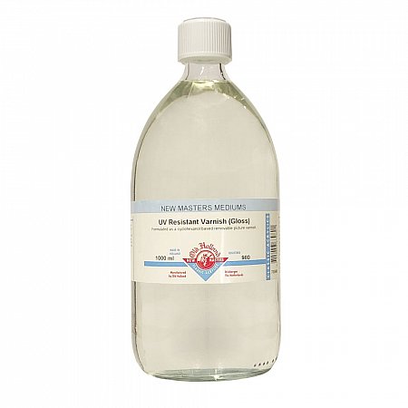 New Masters 980 UV Resistant Varnish 1000ml - Gloss