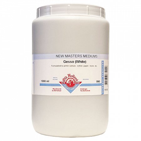 New Masters 990 1000ml Gesso - White
