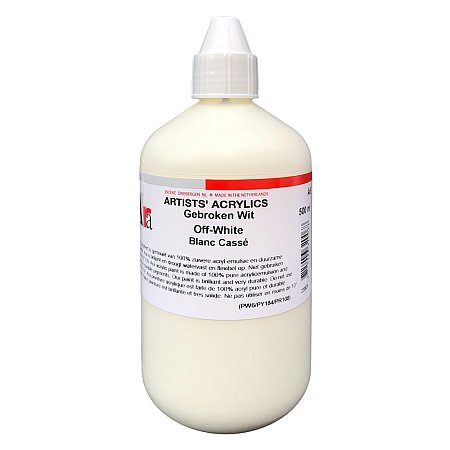 Ara Artists Acrylics 500ml - A6 Off White