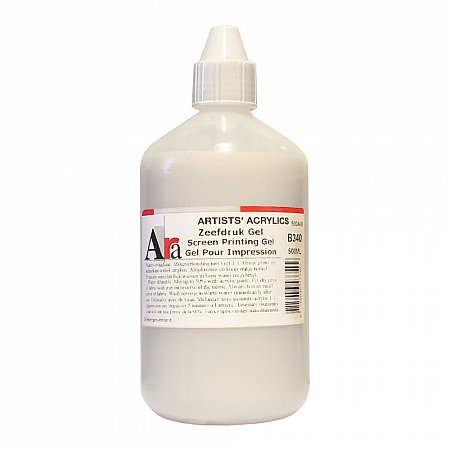 Ara Acrylics, A340 Screenprinting Gel - 500ml