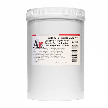 Ara Acrylics, A350 Casein Acrilyc Binder - 1000ml