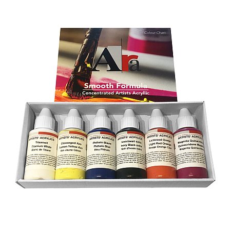 Ara Artists Acrylics Introductory Set 6x100ml