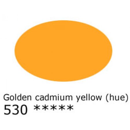 Museum stift, 530 Golden cadmium yellow (hue)