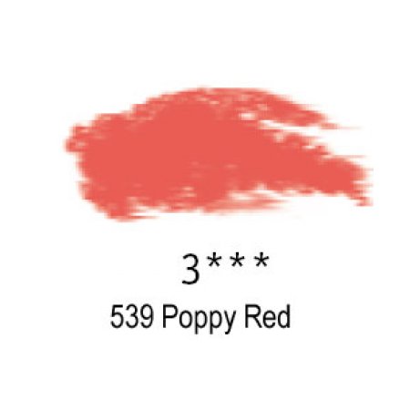 Daler-Rowney Artists Soft Pastel, 539 Poppy Red - 3
