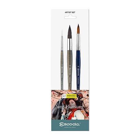 Escoda, Jung Hunsung Watercolour Set 2 - Aquario, Chronos & Perla