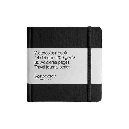 Escoda Watercolour journal 200g Square 14x14cm