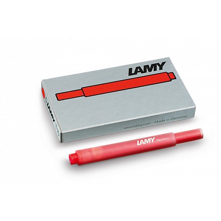 Lamy Ink Cartridges T10 (5 pcs) - Red