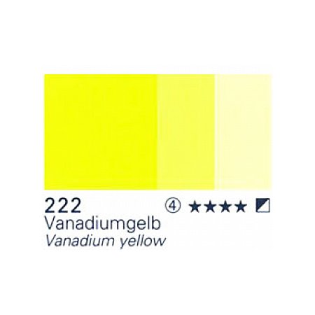 Schmincke Horadam Gouache 15ml - 222 vanadium yellow
