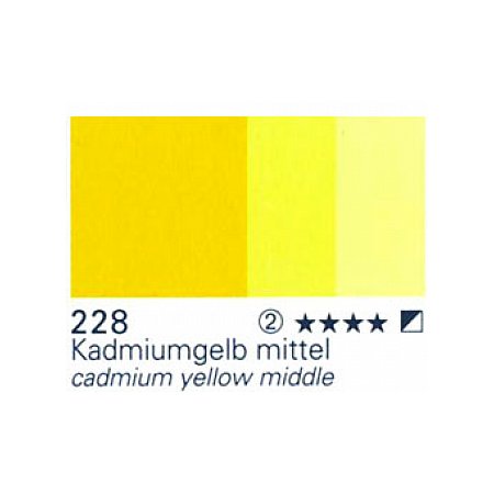 Schmincke Horadam Gouache 15ml - 228 cadmium yellow medium