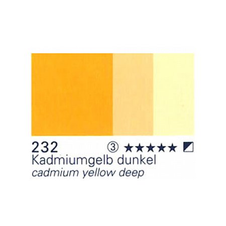 Schmincke Horadam Gouache 15ml - 232 cadmium yellow deep