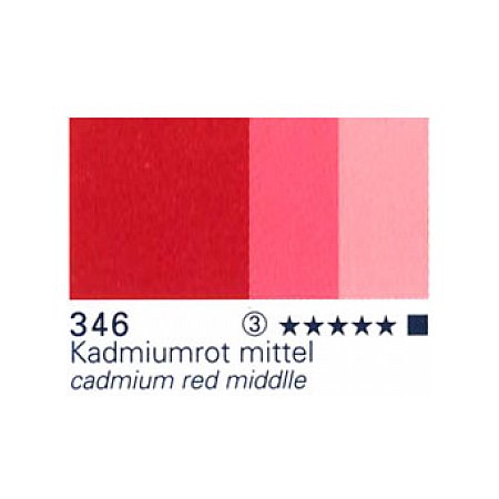 Schmincke Horadam Gouache 15ml - 346 cadmium red medium