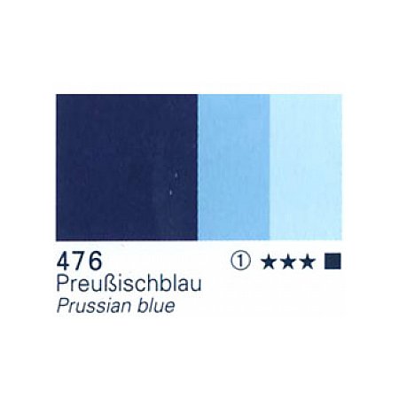 Schmincke Horadam Gouache 15ml - 476 Prussian blue