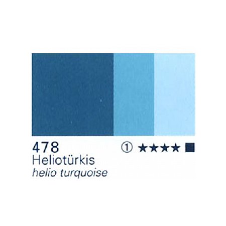 Schmincke Horadam Gouache 15ml - 478 helio turquoise