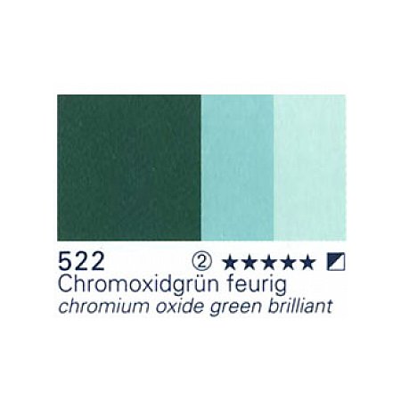 Schmincke Horadam Gouache 15ml - 522 chromium oxide green brilliant