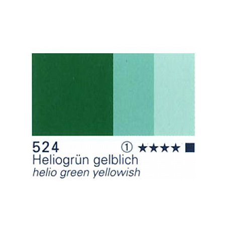 Schmincke Horadam Gouache 15ml - 524 helio green yellowish