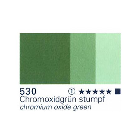 Schmincke Horadam Gouache 15ml - 530 chromium oxide green