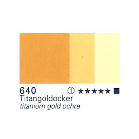 Schmincke Horadam Gouache 15ml - 640 titanium gold ochre