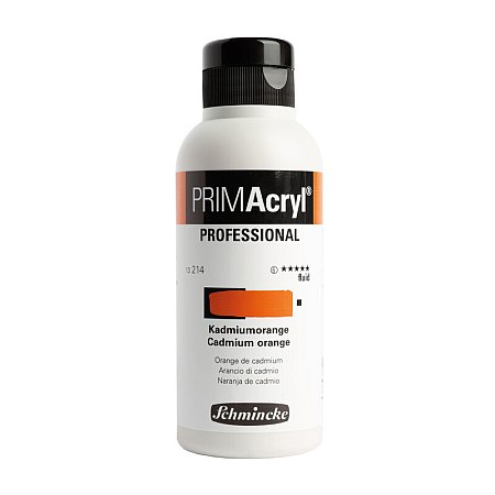 Schmincke PRIMAcryl Fluid 250ml - 214 Cadmium orange