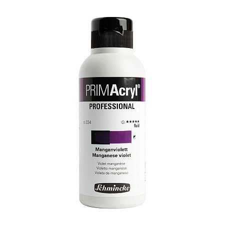 Schmincke PRIMAcryl Fluid 250ml - 334 Manganese violet