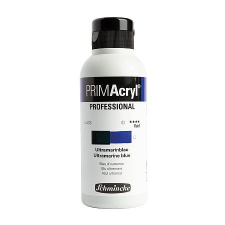 Schmincke PRIMAcryl Fluid 250ml - 433 Ultramarine blue