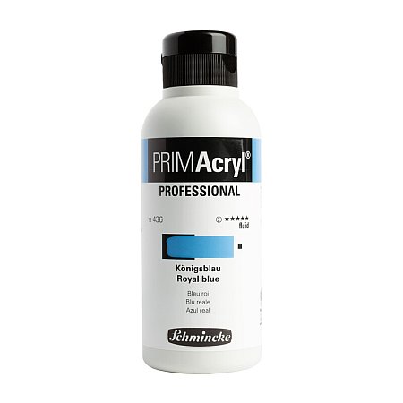 Schmincke PRIMAcryl Fluid 250ml - 436 Royal blue