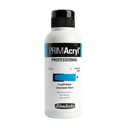 Schmincke PRIMAcryl Fluid 250ml - 454 Cerulean blue