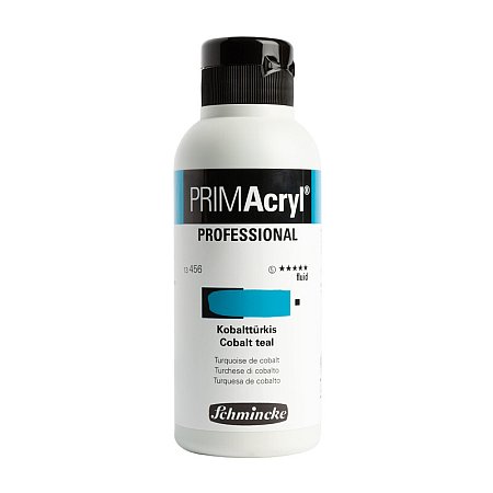 Schmincke PRIMAcryl Fluid 250ml - 456 Cobalt teal