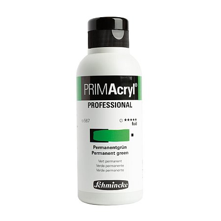 Schmincke PRIMAcryl Fluid 250ml - 567 Permanent green