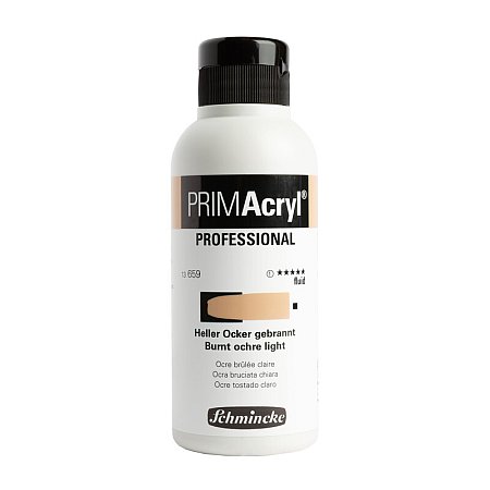 Schmincke PRIMAcryl Fluid 250ml - 659 Burnt ochre light