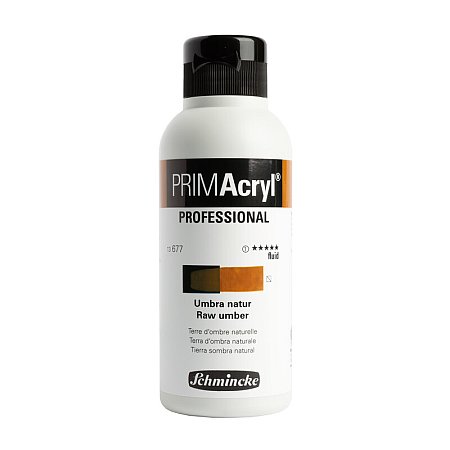 Schmincke PRIMAcryl Fluid 250ml - 677 Raw umber