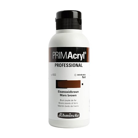 Schmincke PRIMAcryl Fluid 250ml - 683 Mars brown