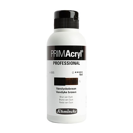 Schmincke PRIMAcryl Fluid 250ml - 685 Vandyke brown