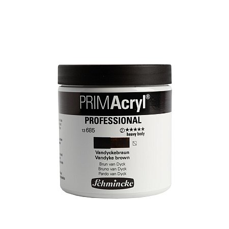 Schmincke PRIMAcryl 237ml - 685 Vandyke brown