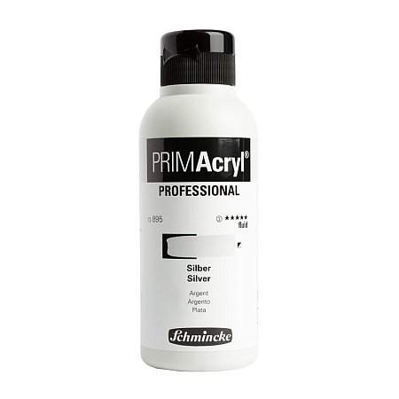 Schmincke PRIMAcryl Fluid 250ml - 895 Silver