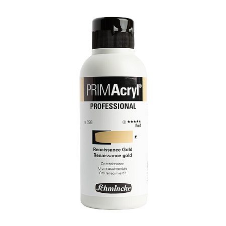 Schmincke PRIMAcryl Fluid 250ml - 898 Renaissance gold