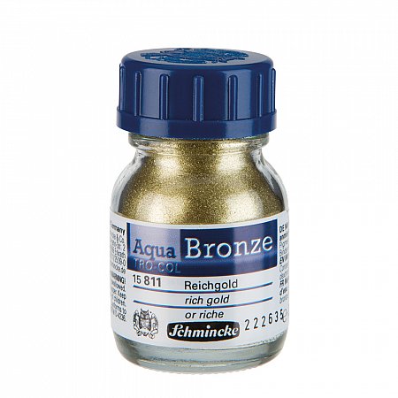 Schmincke Aqua-Bronze 20ml - 811 Rich Gold