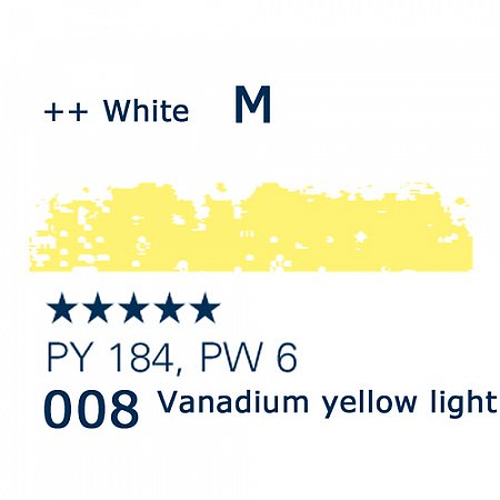 Schmincke Pastels, 008 vanadium yellow light - M
