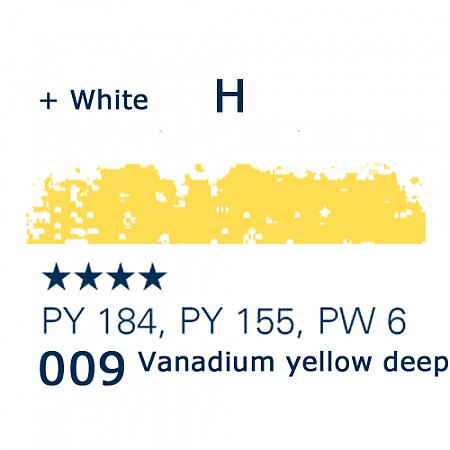 Schmincke Pastels, 009 vanadium yellow deep - H