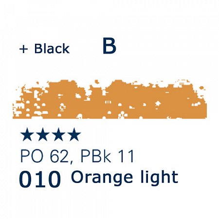 Schmincke Pastels, 010 orange light - B
