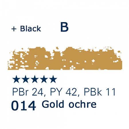 Schmincke Pastels, 014 gold ochre - B